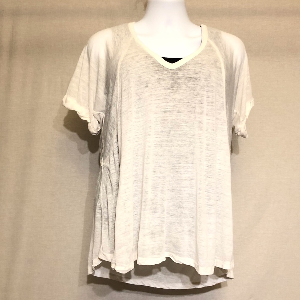 Free People Oversized T-Shirt (White)